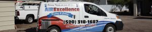 Air Excellence Heating & Cooling van parked image