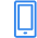 blue phone icon image