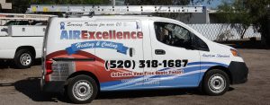 Air Excellence Heating & Cooling van image