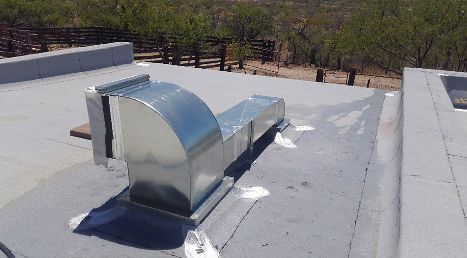 air ducts on roof image