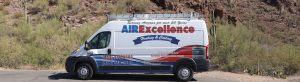 air excellence van with mountain background image
