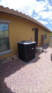 air conditioner outside home image