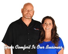 mike and amy your comfort is our business image