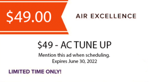 AC & Heating Specials air excellence tucson image