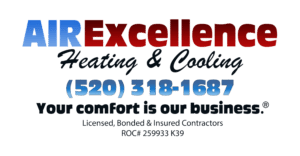 Air Excellence heating and cooling logo image