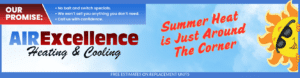 summer heat is just around the corner banner image
